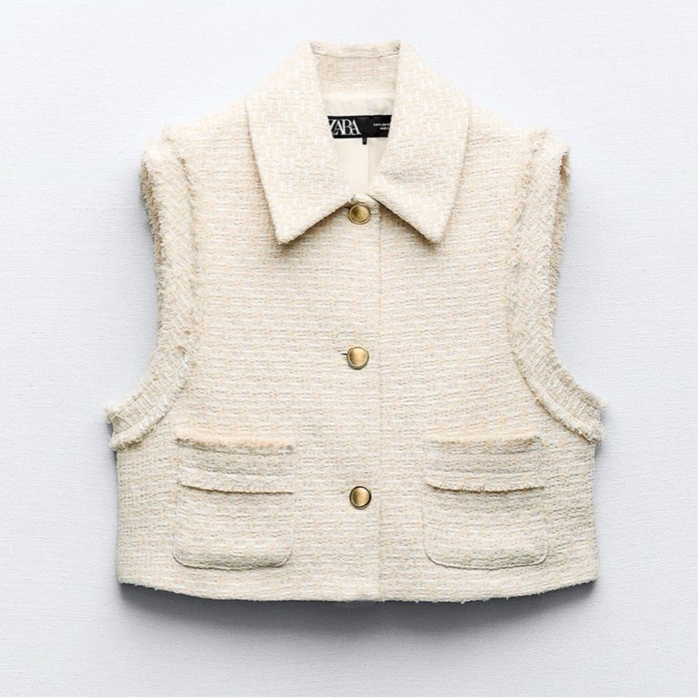 Zara Textured Vest